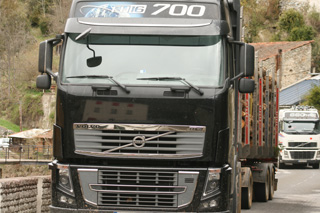 La cabina Globetrotter ofrece una excelente comodidad para las rutas internacionales que realizan en este transporte.