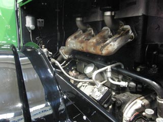 Motor diesel de un Vomag de los años 40.