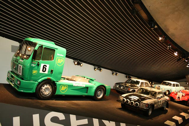 Steve Parrish llevó a lo más alto este Mercedes 1850 con los colores de BP.