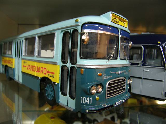 El inicio de Modeltrans se basó en los buses clásicos de la España de los 50 y 60, como este bus de la flota de Barcelona.