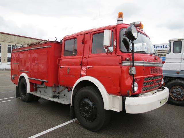 Barreiros Super Azor en versión doble cabina para bomberos.