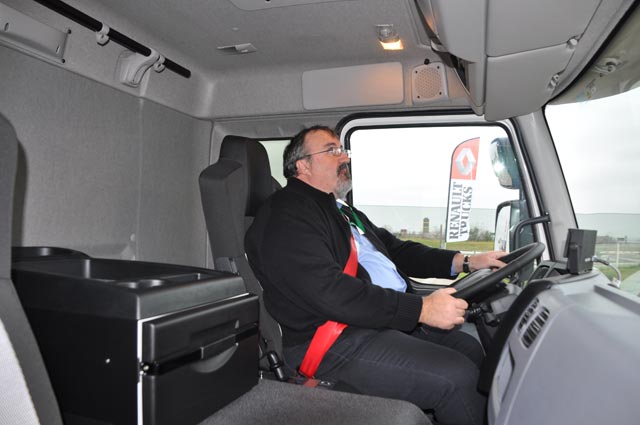 La cabina Global ofrece gran espacio interior para el trabajo de la distribución urbana y regional.
