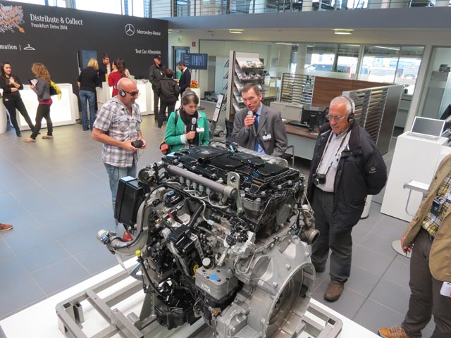 El motor OM 936 de seis cilindros y 7,7litros se comparte en las gamas Atego y Antos.