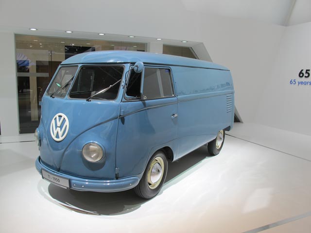 La primera generación del Volkswagen Transporter, la popular T1.