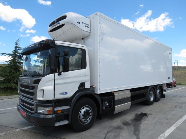 Además de un nulo impacto contaminante con este camion Scania Serie P a gas gastamos menos en combustible.