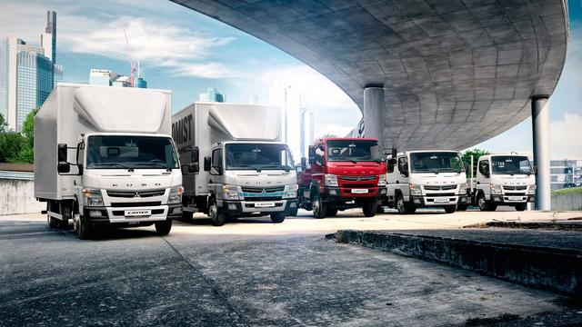 Fuso Canter cuenta con una amplia gama de vehículos ligeros