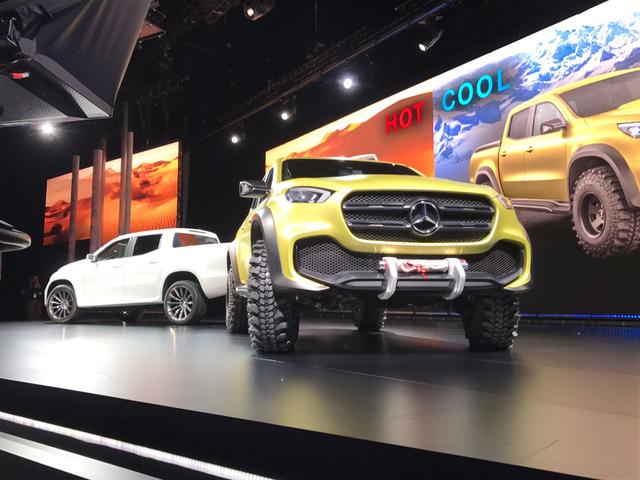 El pick up 4X4 Mercedes Clase X se fabricará en la factoría Nissan de Barcelona.