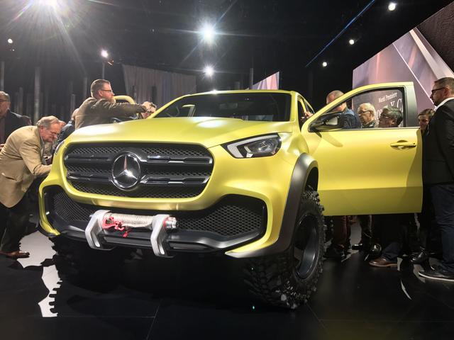 El Mercedes Clase X es capaz de carar más de una tonelada y remolcar 3,5 toneladas.