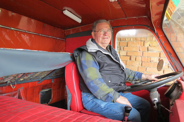 Jaime Madroño siempre al volante de un Pegaso