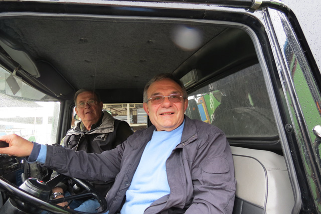 Pedro Aguilera con su gran amigo Jaime Madroño