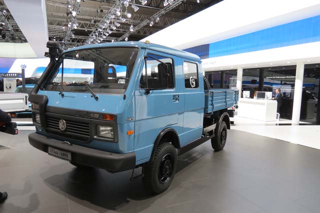 La antigua serie LT de Volkswagen ya contó con un diseño común a las cabinas de camiones ligeros MAN.