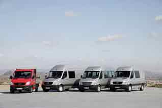 Gama Sprinter de Mercedes Benz.