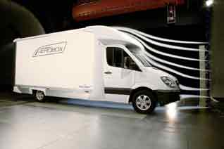 El Sprinter de Mercedes Benz admite todo tipo de carrozados.