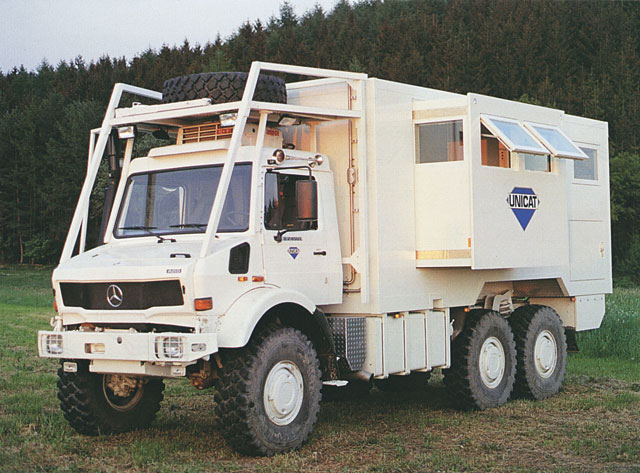 Muchos soñaron con ir al desierto, el Unimog lo consiguió