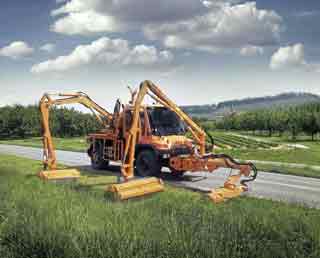 Ningún otro camión supera al Unimog en capacidad de incorporar accesorios.