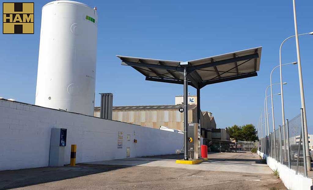 Nueva gasinera Grupo HAM